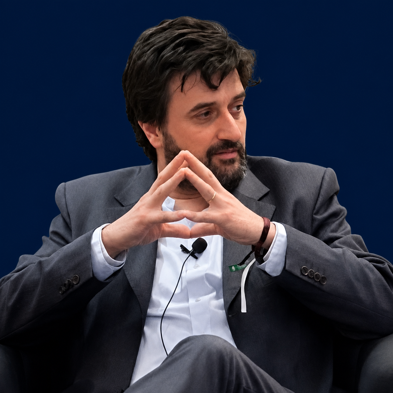 Retrato de Nuno Silva, autor do Manifesto do Líder